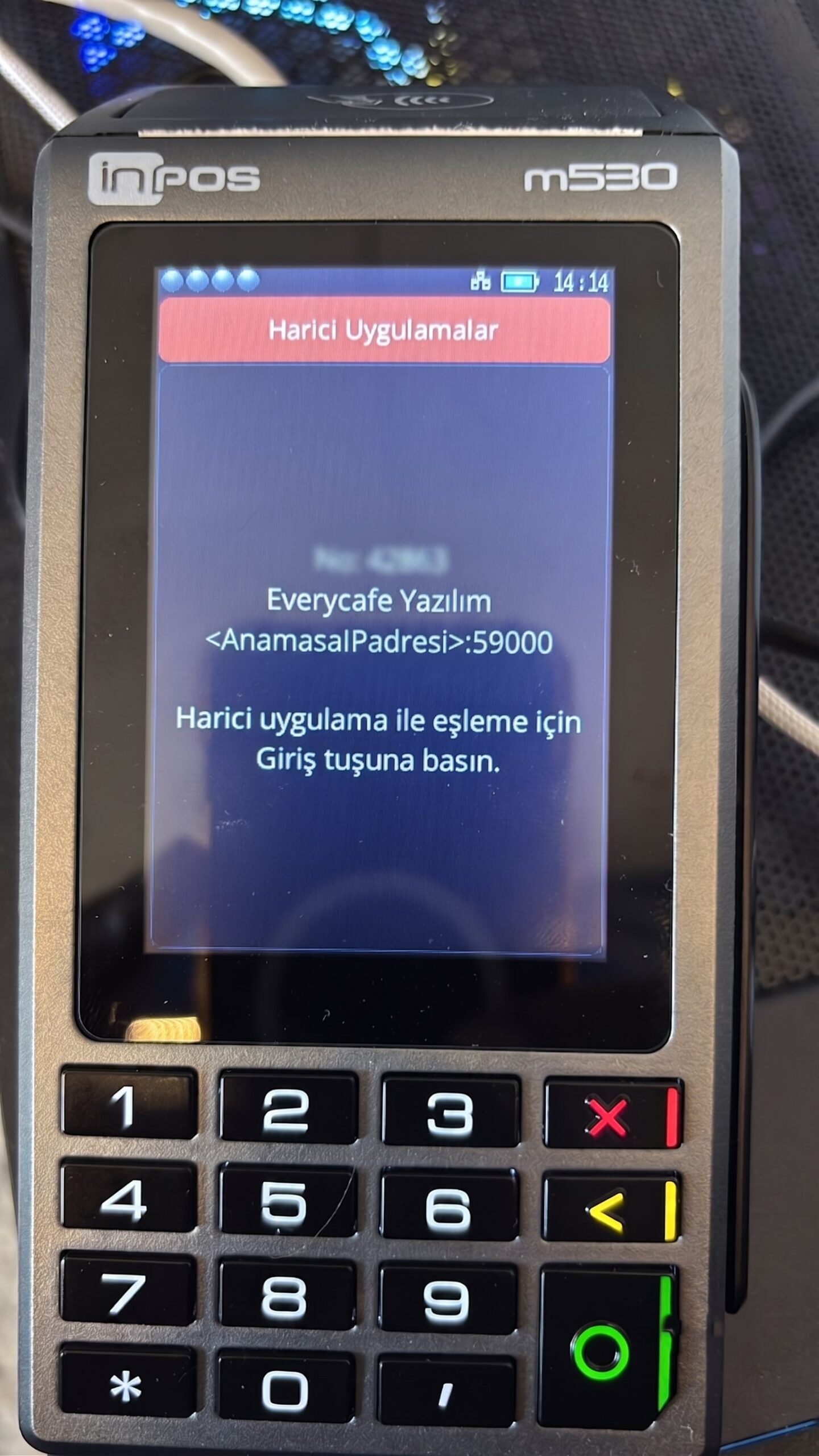 Oturum ID Ekranı