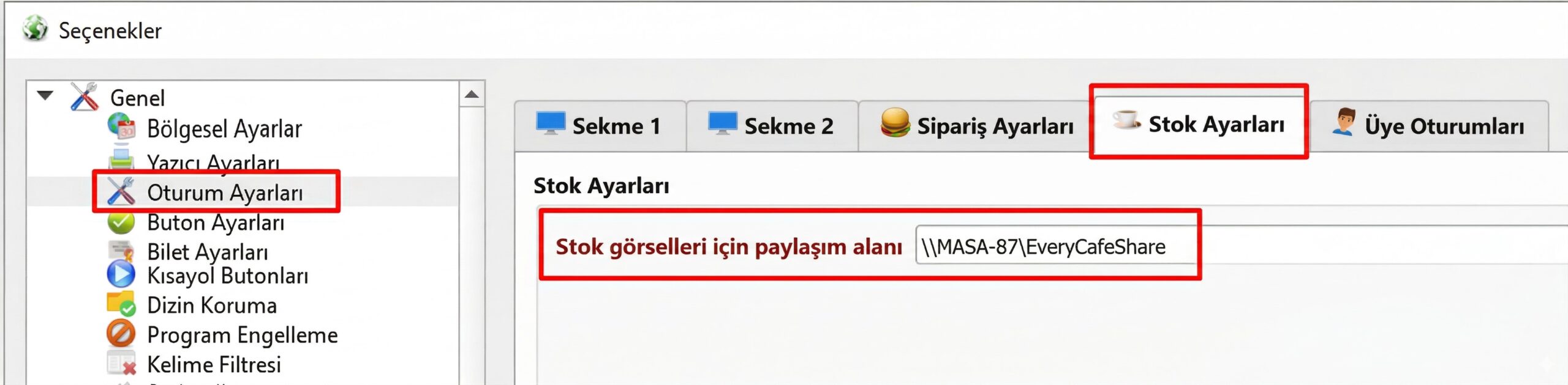 Ağ Yolu Görünümü