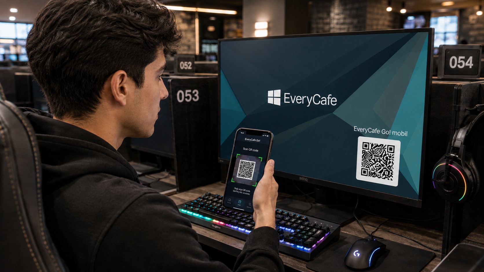 EveryCafe Go QR kod okutma